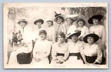 J99/ Interesting RPPC Postcard c1910 Well-Dressed Women Bulldog Mascot 133 for sale  Shipping to South Africa