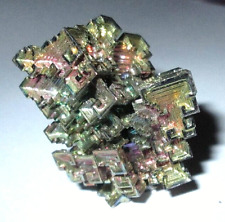 A lovely undamaged Bismuth metallic crystal type formation 3.5 x 2.5 cm - 32.21g, used for sale  Shipping to South Africa