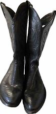 Dan Post Leather Dress Cowboy Boots. 10D. Mens.  for sale  Shipping to South Africa