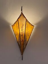Moroccan wall sconce for sale  DEREHAM