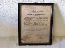 Document militaire ancien d'occasion  Chambon-sur-Voueize