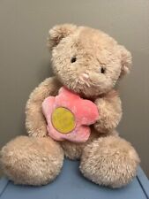 Wal-Mart Teddy Bear 18"inc flower i Love You Mom for sale  Shipping to South Africa