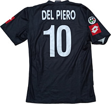 maglia calcio vintage Juventus Del Piero Lotto 2001-2002 Fastweb Scudetto shirt usato  Roma