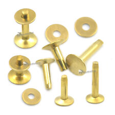 Brass rivet burrs for sale  Shipping to Ireland