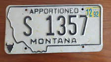 Montana nummernschild auto gebraucht kaufen  Fellbach