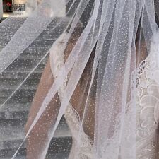 Véu de casamento de tule macio cintilante Fairy Bling com pente 1M-5M 1 camada de véu de noiva comprar usado  Enviando para Brazil
