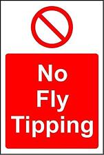 No Fly Tipping Sign for sale  Shipping to South Africa