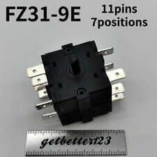 HUALILAI FZ31-9E 11pins 7gears 20A Function Switch FZ31-10 For TOA-60 YCD30-371 for sale  Shipping to South Africa