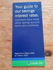 Lloyds tsb guide for sale  MARCH