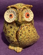 Ceramic owl figurine for sale  NEWENT