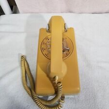 yellow rotary wall phone for sale  Scottsbluff