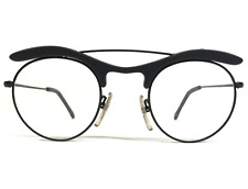 Armações de óculos vintage La Eyeworks TOJO 101 M412 preto fosco redondo 43-18-135, usado comprar usado  Enviando para Brazil