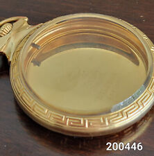 2MM BEVELED GLASS POCKET WATCH CRYSTAL FOR THIS NAWCO SECURITY CASE BEZEL for sale  Shipping to South Africa