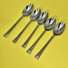 Talheres de aço inoxidável Mikasa ouro acento harmonia sopa colher conjunto/5 colheres, usado comprar usado  Enviando para Brazil