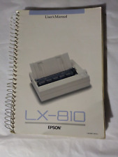 Impresora matriz de puntos Epson LX-810 manual de usuario [envío gratuito], usado segunda mano  Embacar hacia Argentina