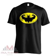 BATMAN / BADMAN T-Shirt - Top Sportswear Fitnessbekleidung WorkOut Bodybuilding, usado comprar usado  Enviando para Brazil