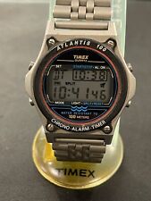 Usado, 1988 Vintage Timex Atlantis 100 Relógio Digital - RARO! - Estado quase perfeito! comprar usado  Enviando para Brazil