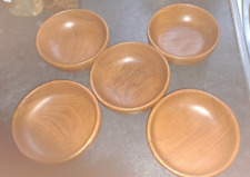 Vintage teak bowls for sale  RUISLIP