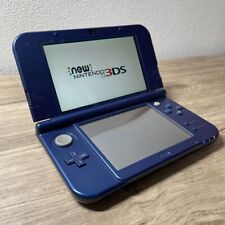 Nueva consola Nintendo 3DS XL LL azul metálico lápiz óptico funcional probado versión japonesa segunda mano  Embacar hacia Mexico