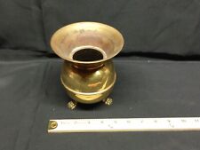 Footed brass spittoon for sale  Lansing
