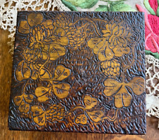 Antique pyrography square for sale  Roscoe