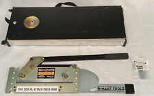 Used, BULLET TOOLS VINYL CUTTER 9.5" X 7/16" W/ BUILT-IN STURDY ALUMINUM CARRYING CASE for sale  Shipping to South Africa