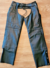 motor cycle leather chaps fmc for sale  Ocala
