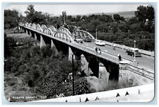 Cartão postal Cullacan Sinaloa México ponte Canedo c1950 foto vintage RPPC comprar usado  Enviando para Brazil