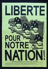 Affiche liberte nation d'occasion  Nantes-