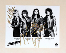 Dokken signed 8x10 for sale  Shipping to Ireland