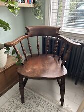 Antique grandfather chair for sale  LONDON