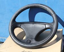 VOLKSWAGEN VW GOLF MK2 MK3 GTI JETTA CORRADO PASSAT LEATHER STEERING WHEEL OEM, used for sale  Shipping to South Africa