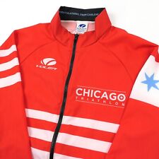 Jaqueta feminina Voler (EUA) Chicago Triathlon Lifetime Challenge zíper completo (XL) comprar usado  Enviando para Brazil