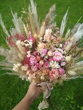 Dried flowers pink for sale  DONCASTER
