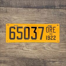 1922 oregon plates for sale  Albany