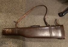 Vintage Savage Arms 31” Leather Take-Down Shotgun Case for sale  Shipping to South Africa