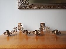 Pair brass victorian for sale  LAUNCESTON