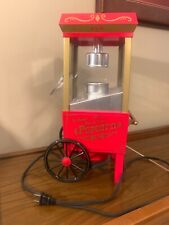 Used, Old Fashioned Hot Air Popcorn Maker Machines Cart 12 Cup. New open box for sale  Shipping to South Africa