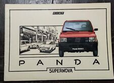 Brochure panda fiat usato  Pavia