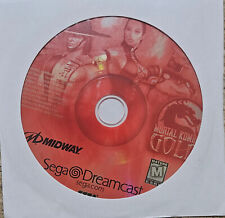 Disco Mortal Kombat Gold Edition (SEGA Dreamcast) ¡Solo probado! segunda mano  Embacar hacia Argentina