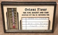 1930’s-40’s Orient Flour For Biscuit And Cake Thermometer 4 3/8” W X 1 13/16” T, occasion d'occasion  Expédié en France