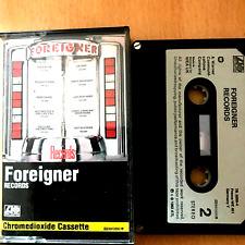 Foreigner records tape for sale  HOPE VALLEY