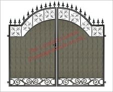 Driveway gates composite for sale  Shipping to Ireland