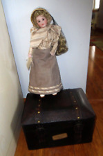 Used, 2000 Wendy Lawton Camilla Bennison of Ceylon Bisque & Wood 14" Doll w Trunk for sale  Shipping to South Africa