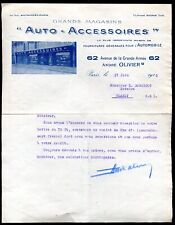 Facture automobile auto d'occasion  Dijon