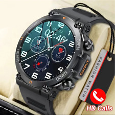 Reloj Inteligente Militar Bluetooth De Hombre Para iPhone Samsung Android comprar usado  Enviando para Brazil