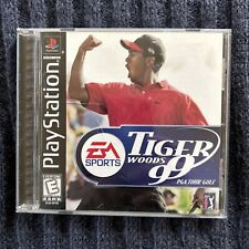 Tiger Woods 99 PGA Tour Golf (Sony PlayStation 1, 1998) PS1 completo con manual segunda mano  Embacar hacia Argentina