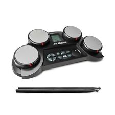 Kit de bateria eletrônica portátil de mesa Alesis CompactKit 4 com varas TESTADO - EXCELENTE ESTADO USADO, usado comprar usado  Enviando para Brazil