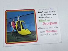 Vintage helicopter brochure for sale  Collegeville