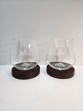 Aura Sekf Aerating Stemless Wine Glasses Set Of 2 Spill Resistant W/Coasters for sale  Shipping to South Africa